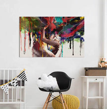 Load image into Gallery viewer, The Lovers Hug Portrait Poster Print