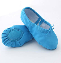 Load image into Gallery viewer, Soft Canvas Ballet Shoes Dance for Girls Kids Children
