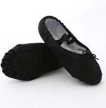 Load image into Gallery viewer, Soft Canvas Ballet Shoes Dance for Girls Kids Children
