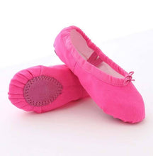 Load image into Gallery viewer, Soft Canvas Ballet Shoes Dance for Girls Kids Children
