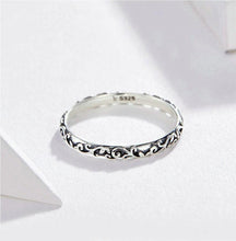 Load image into Gallery viewer, BAMOER Engraved Pattern Ring
