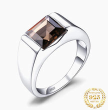 Load image into Gallery viewer, JewelryPalace Men Rings Square Luxry 2.2ct
