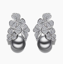 Load image into Gallery viewer, Gift Fashion flower drop earring statement jewelry
