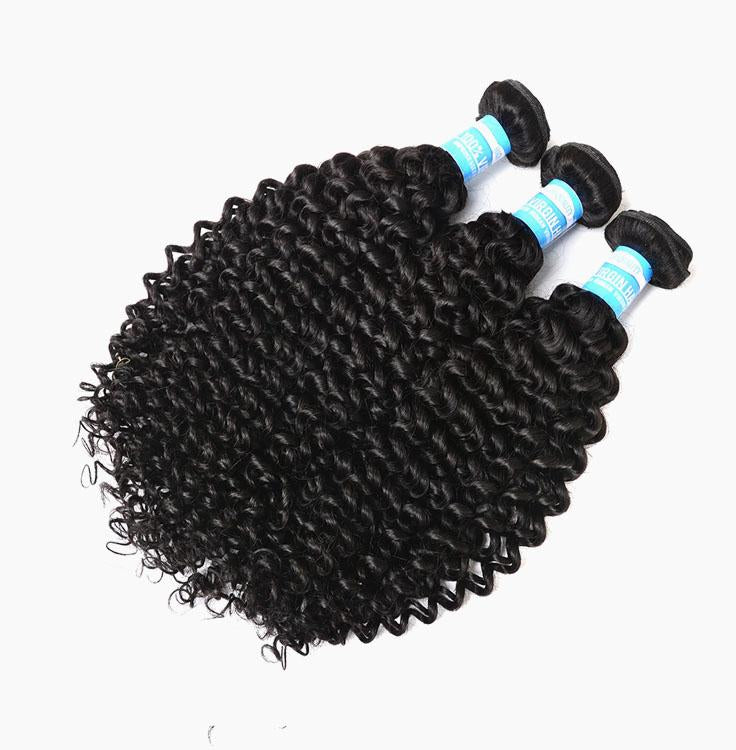 Brazilian Curly Human Hair Weave Bundles